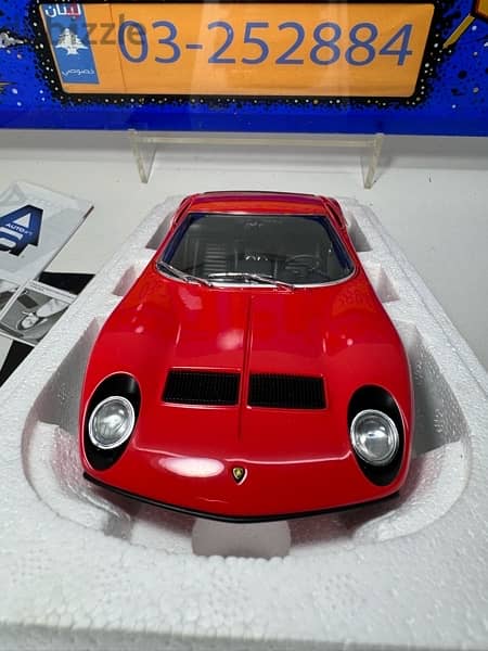 1/18 diecast Autoart Lambo Miura SV (DISCONTINUED NEW) PROMO PRICE 2