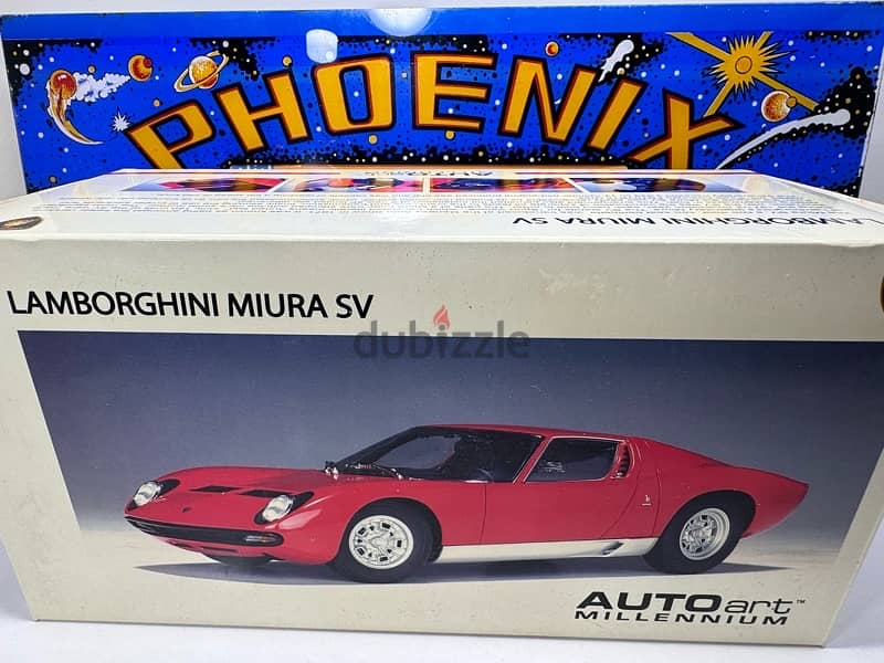 1/18 diecast Autoart Lambo Miura SV (DISCONTINUED NEW) PROMO PRICE 10