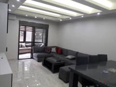 120 Sqm|Fully furnished apartment for rent in Mansourieh|Mountain view