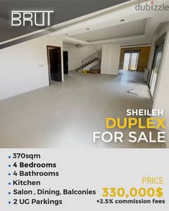 Duplex for sale in Sheileh Keserwan-دبلكس للبيع في السهيلة كسروان