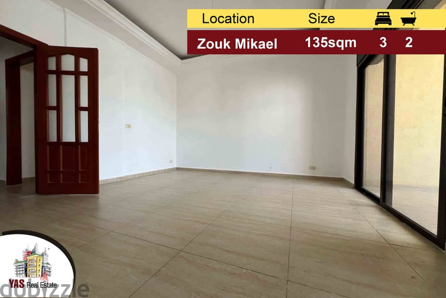 Zouk Mikael 135m2 | Panoramic View|Calm Location|Well Maintained|EHIV 0