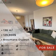 Apartment For Sale In Broumana Ouyoun  شقّة للبيع في برمانا العيون