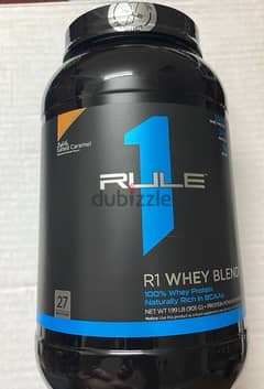 Rule1 Whey Protein (27 Servings) 1kg made in USA