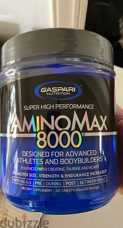 Gaspari Nutrition Amino Max 8000 (325 tabs)
