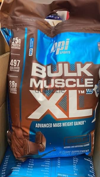 BPI Sports Bulk Muscle XL  Mass Gainer (48 Servings) 6 kg 1