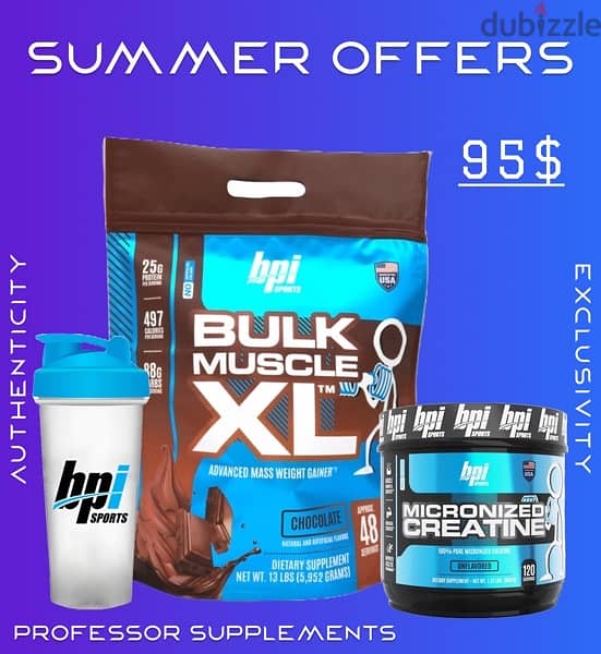 BPI Sports Bulk Muscle XL  Mass Gainer (48 Servings) 6 kg 4