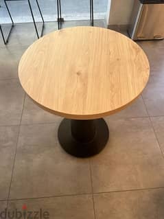 wooden & metal used tables