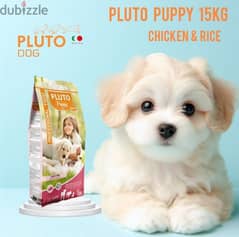 dry food - puppy food - pluto