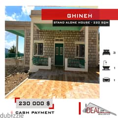 Stand alone house for sale in ghineh 220 SQM REF#JH17192 0
