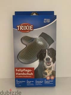 Trixie Dog coat care glove