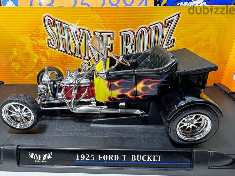 1/18 diecast Ford T Bucket 1925 Street Rod Fire 0