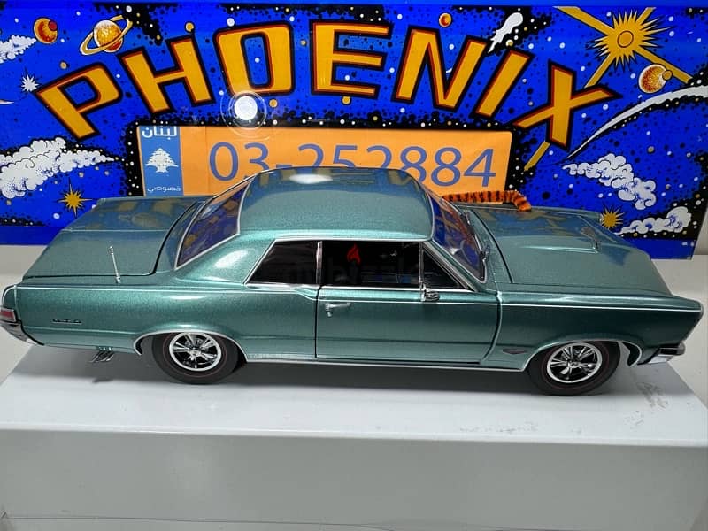 1/18 diecast Pontiac GTO 1965 HURST (Limited 600) RARE by PYE 8