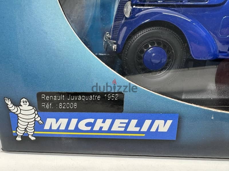 1/18 diecast Michelin Renault Juvaquatre 1952. HTF MICHELIN 1