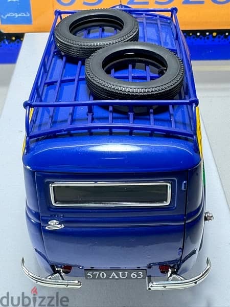 1/18 diecast Michelin Renault Juvaquatre 1952. HTF MICHELIN 3