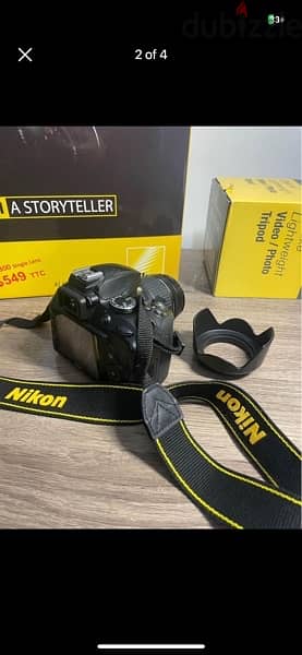 Nikon D3300 Camera with Tripod 2