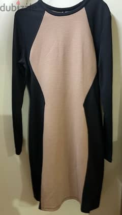 black and pink dress H&M NEW!!!