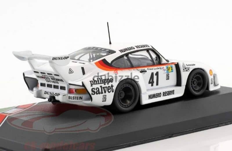 Porsche 935 K3 )1979) diecast car model 1;43. 3