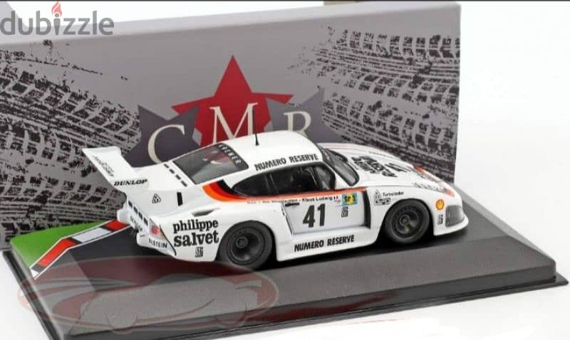 Porsche 935 K3 )1979) diecast car model 1;43. 4