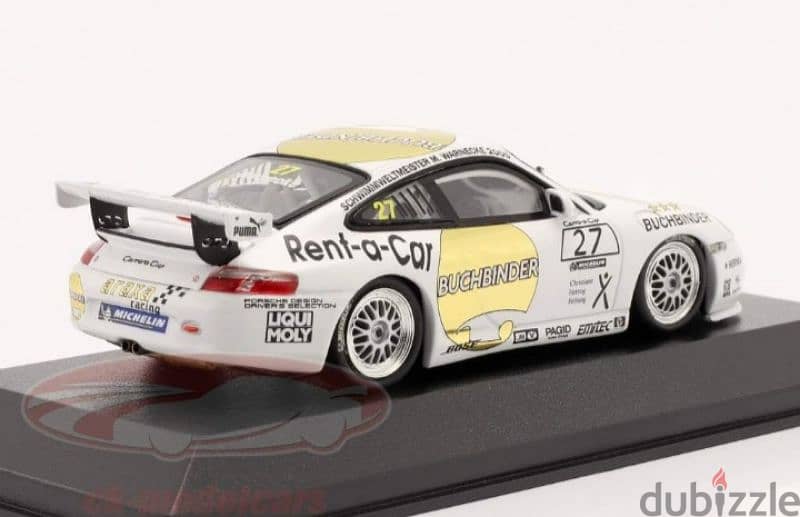 Porsche 911 GT3 Carrera Cup 2005 diecast car model 1;43 3