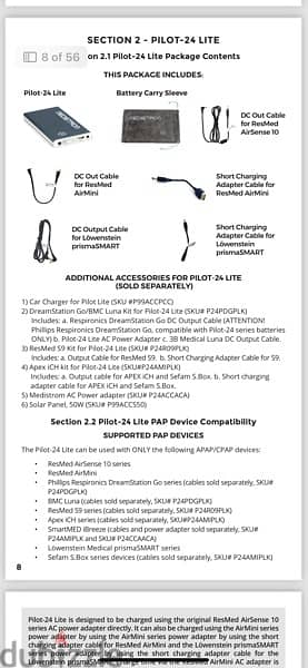 Power Bank for CPAP / APAP and Oxygen Machine 6