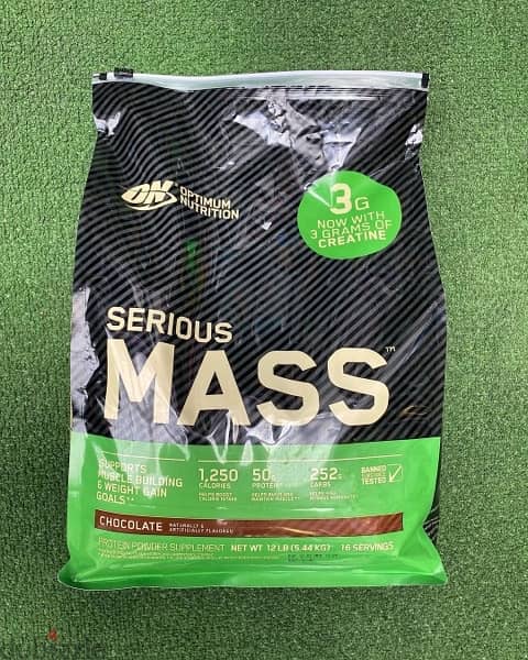 ON (Optimum Nutrition) Serious Mass Gainer 12 lbs 0