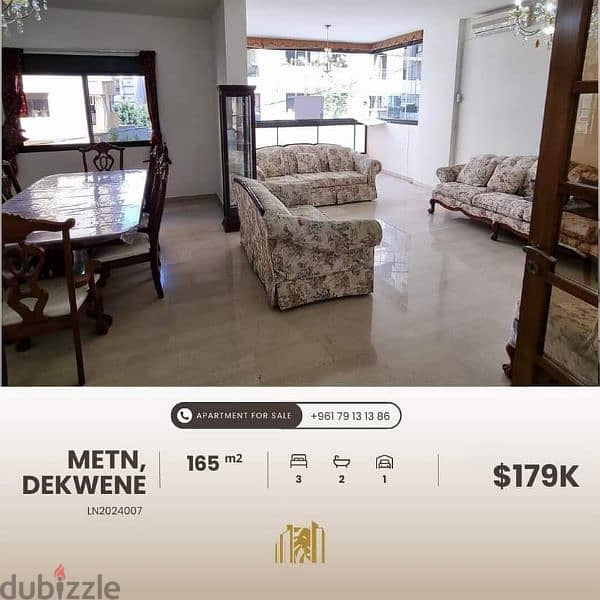 Apartment for Sale in Dekwane - شقة للبيع في الدكوانة 0