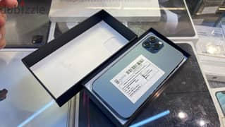 Used open box iphone 12 pro 512gb Blue Battery health 97%