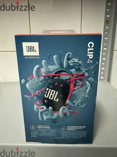 Jbl clip 4 blue+pink original & new price
