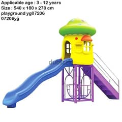 Indoors/Outdoors Playground Slide 540 x 180 x 270 cm