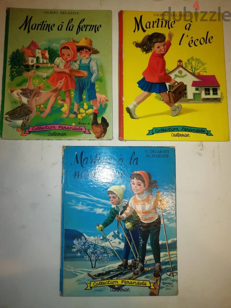 three Old Martine magazine prints 0