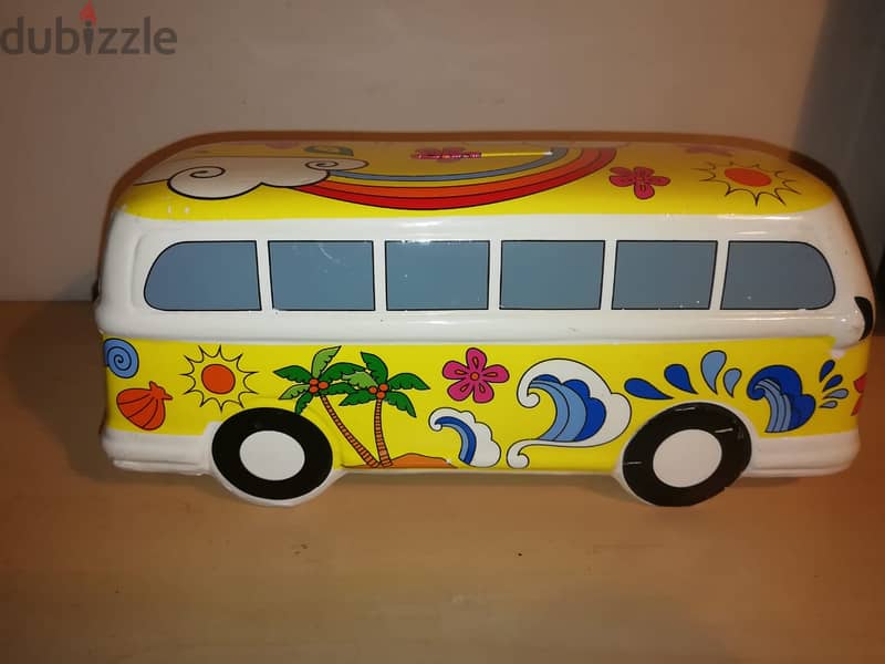 decorative Volkswagen van ceramic money bank 22*9 cm 1