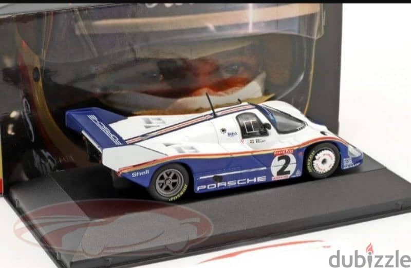 Porsche 956K 1983 diecast car model 1;43. 4