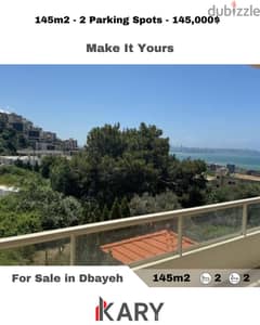 Apartment for Sale Dbaye شقة للبيع في ضبية