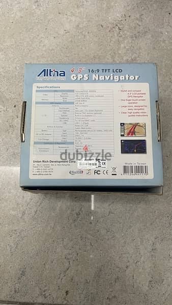 GPS NAVIGATOR ALTINA A800 -TAIWAN 1