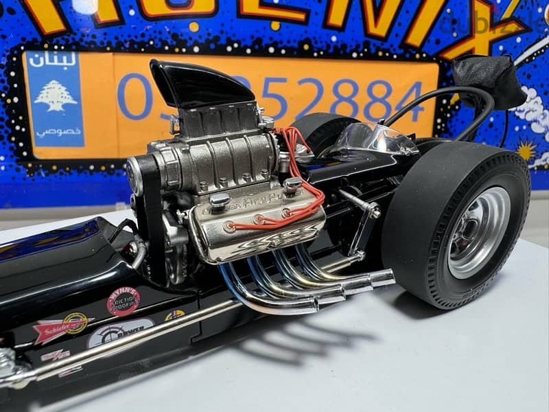 1/18 diecast LIMITED Dragster Don Garlits Swamp Rat 7 + Don  figures 2