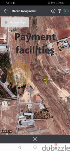 land 1700 sqm for sale in zahle ksara payment facilities Ref#3168 0