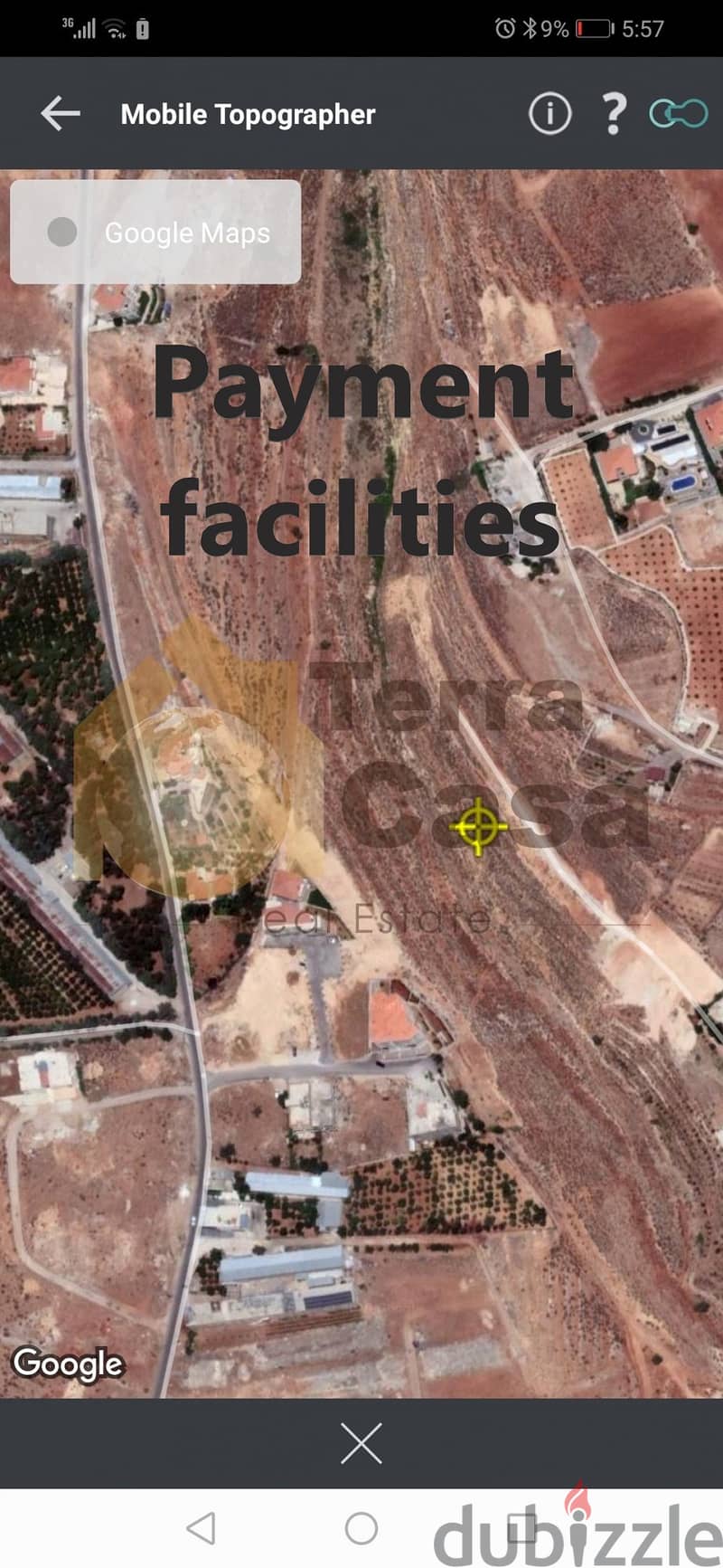 land 1700 sqm for sale in zahle ksara payment facilities Ref#3168 0