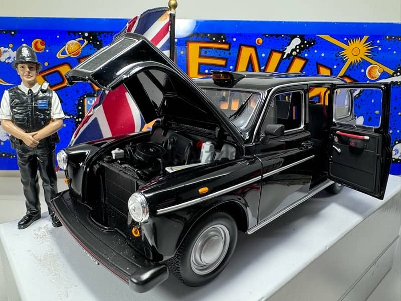 1/18 diecast London Taxi FX4 1958-1997 by Minichamps مجسم حديد HTF 4