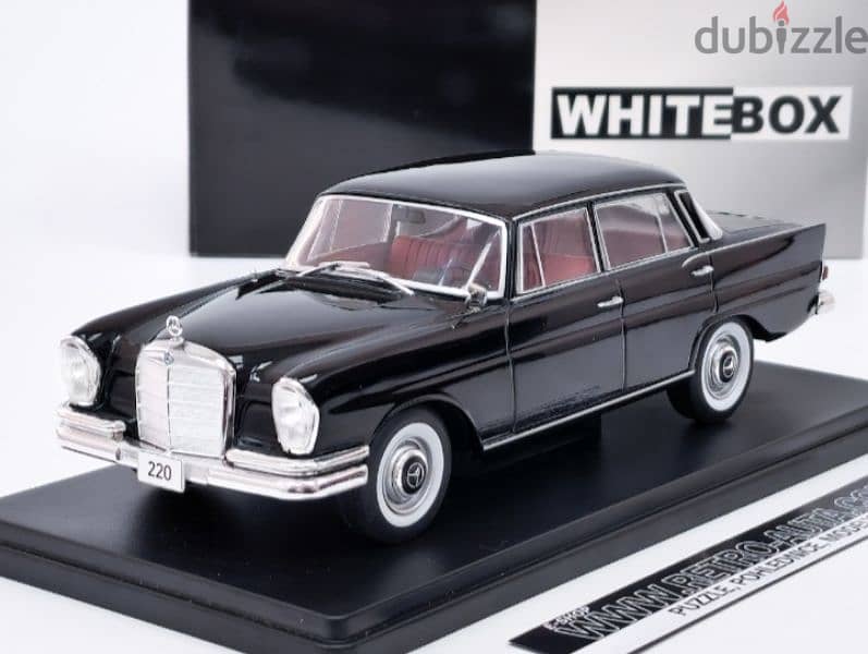 Mercedes 220 (w111) 1959 diecast car model 1:24 0