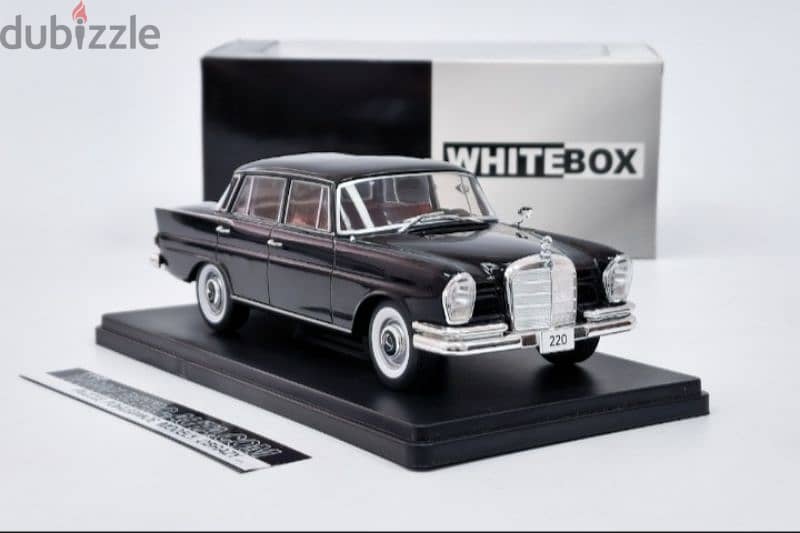 Mercedes 220 (w111) 1959 diecast car model 1:24 3