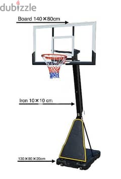 Adjustable basketball stand 0