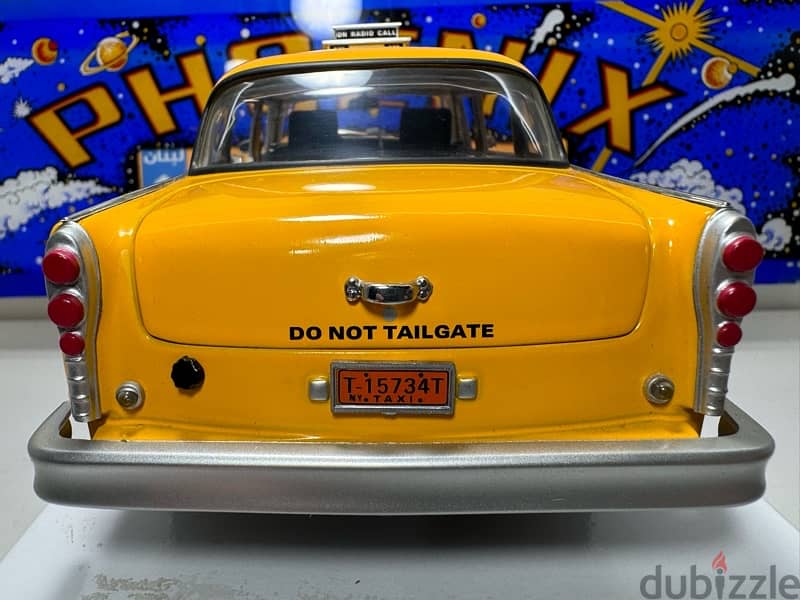 1/18 diecast Checker Taxi Cab (New York) by Sunstar 6