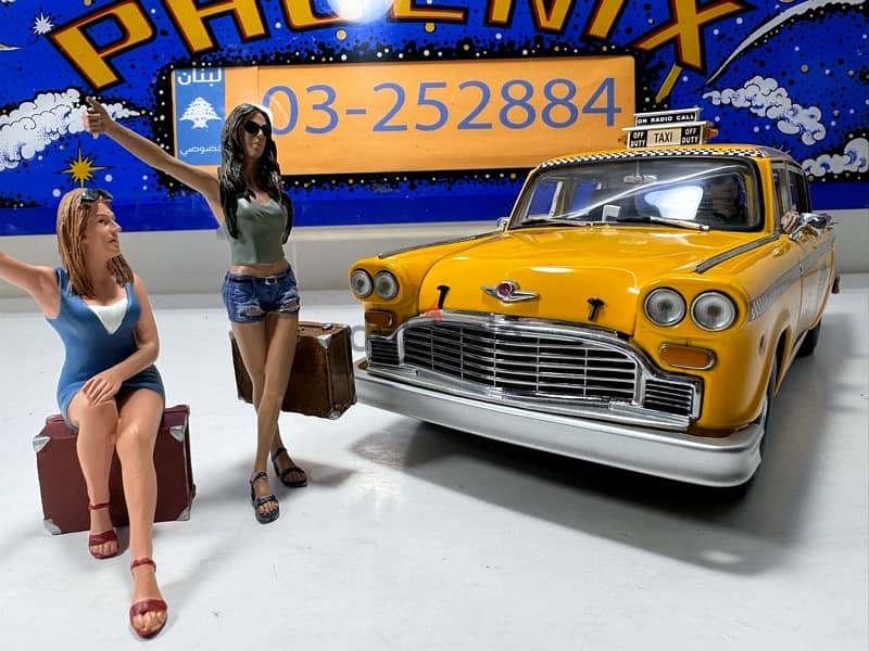 1/18 diecast Checker Taxi Cab (New York) by Sunstar 10