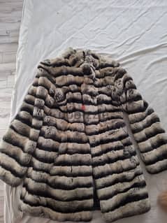 Coat real fur