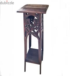 Vintage carved stand mahogany