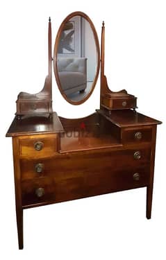 Vintage Edwardian mahogany dressing table