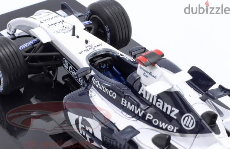 Khuan Pablo Montoya Williams FW26 2004 diecast car model 1;24 5