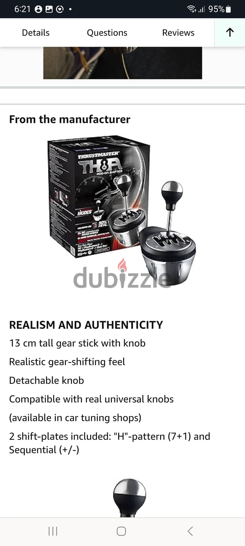 THRUST MASTER TH8R SHIFTER 7