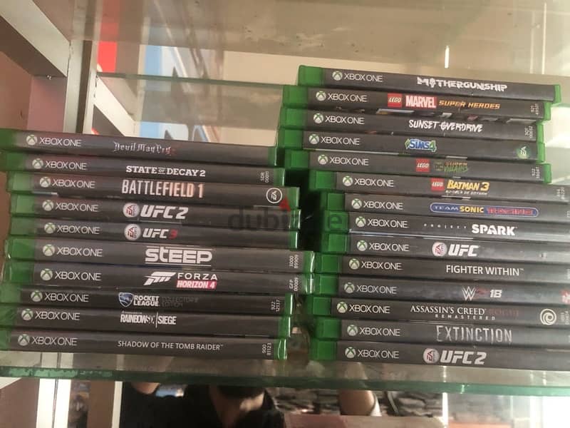 Nintando switch and xbox one games for sale 0