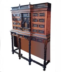 Vintage vargueno cabinet antique
